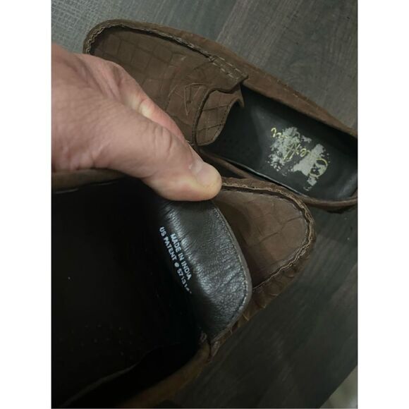 Cole Haan suede brown leather loafer flats size 7 - Picture 8 of 9